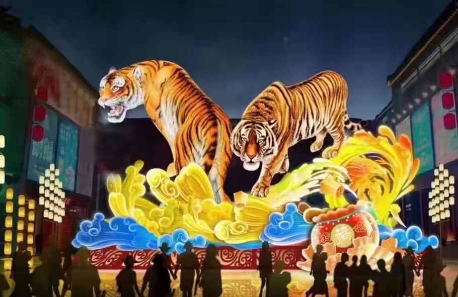 传统彩灯